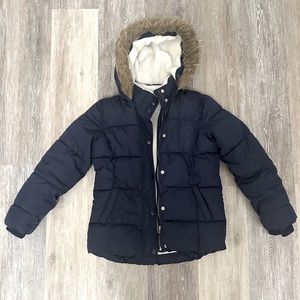 NAVY BLUE OLD NAVY PUFFER JACKET